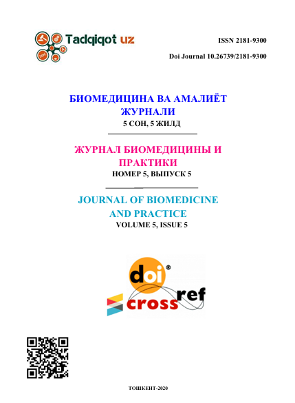 					View Vol. 5 No. 5/2 (2020): JOURNAL OF BIOMEDICINE AND PRACTICE 
				